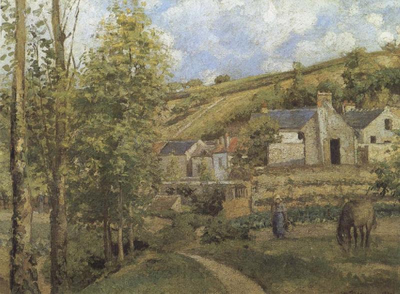 Camille Pissarro The Hermitage at Pontoise Germany oil painting art